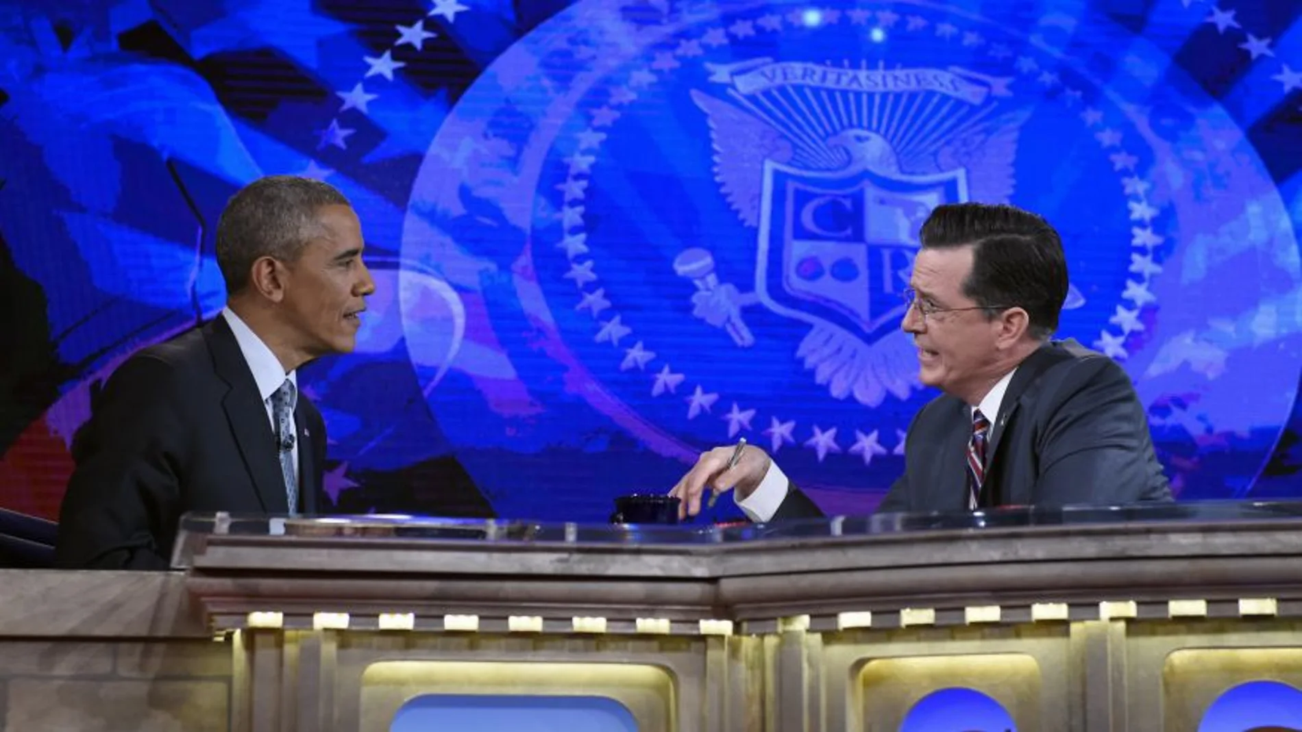 Barack Obama en The Colbert Report Barack Obama en The Colbert Report