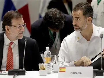 Felipe VI y Rajoy tienden puentes con Centroamérica en la cumbre de Veracruz Felipe VI y Rajoy tienden puentes con Centroamérica en la cumbre de Veracruz