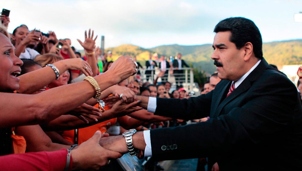 Nicolás Maduro, presidente de Venezuela