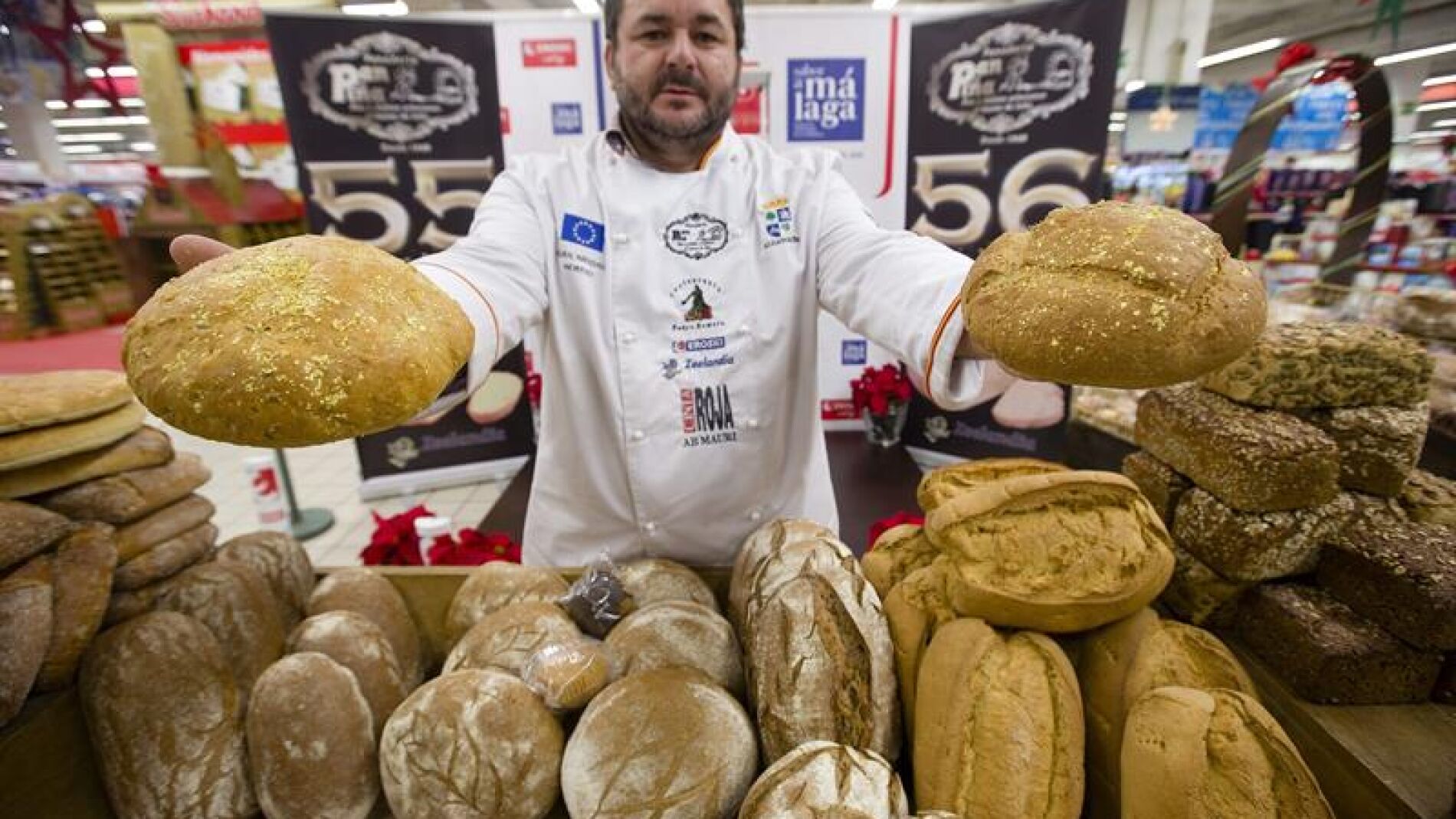 Elaboran el pan m&aacute;s caro del mundo: lleva oro