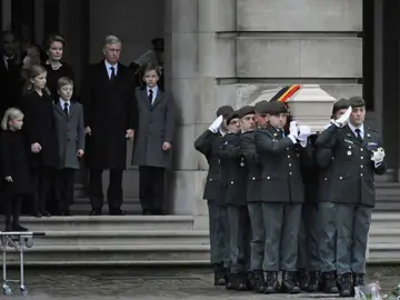 Cortejo fúnebre de la Reina Fabiola Cortejo fúnebre de la Reina Fabiola