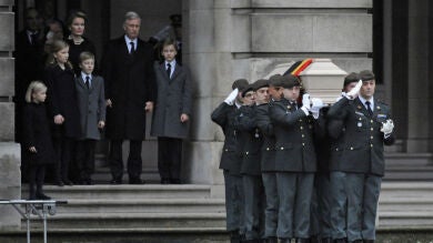 Bélgica despide a la Reina Fabiola con un funeral de Estado en la catedral