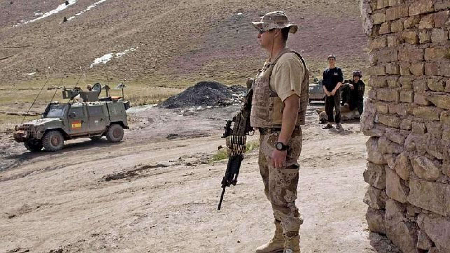 Im&aacute;genes del ej&eacute;rcito espa&ntilde;ol en Afganist&aacute;n.
