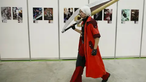 Dante, paseando por el Expocómic Dante, paseando por el Expocómic