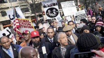 Protestas en Washington por las muerte de afroamericanos a manos de la policía