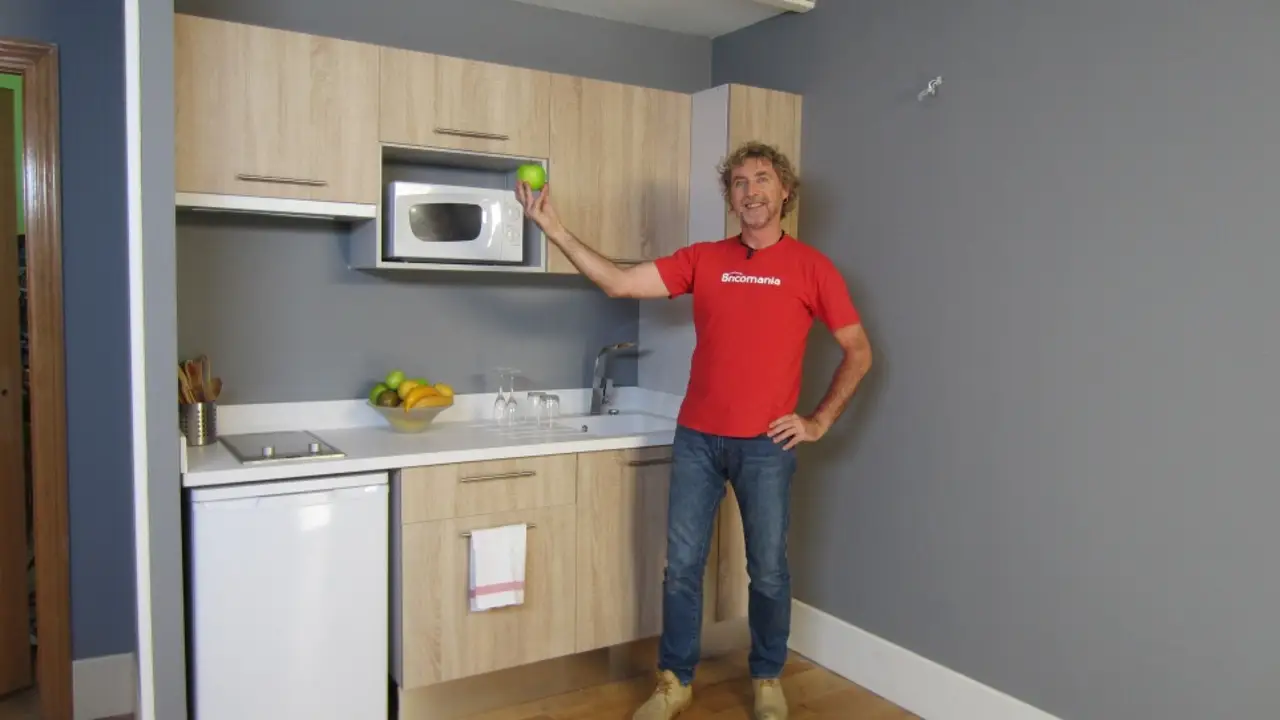 Instalación de una cocina americana
