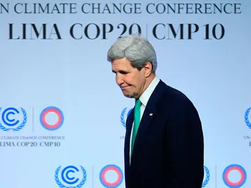 El secretario de Estado de EE.UU, John Kerry, en la Cumbre del Clima, en Lima El secretario de Estado de EE.UU, John Kerry, en la Cumbre del Clima, en Lima