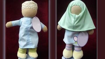 Muñecos islámicos de la serie 'Deenie Doll'.
