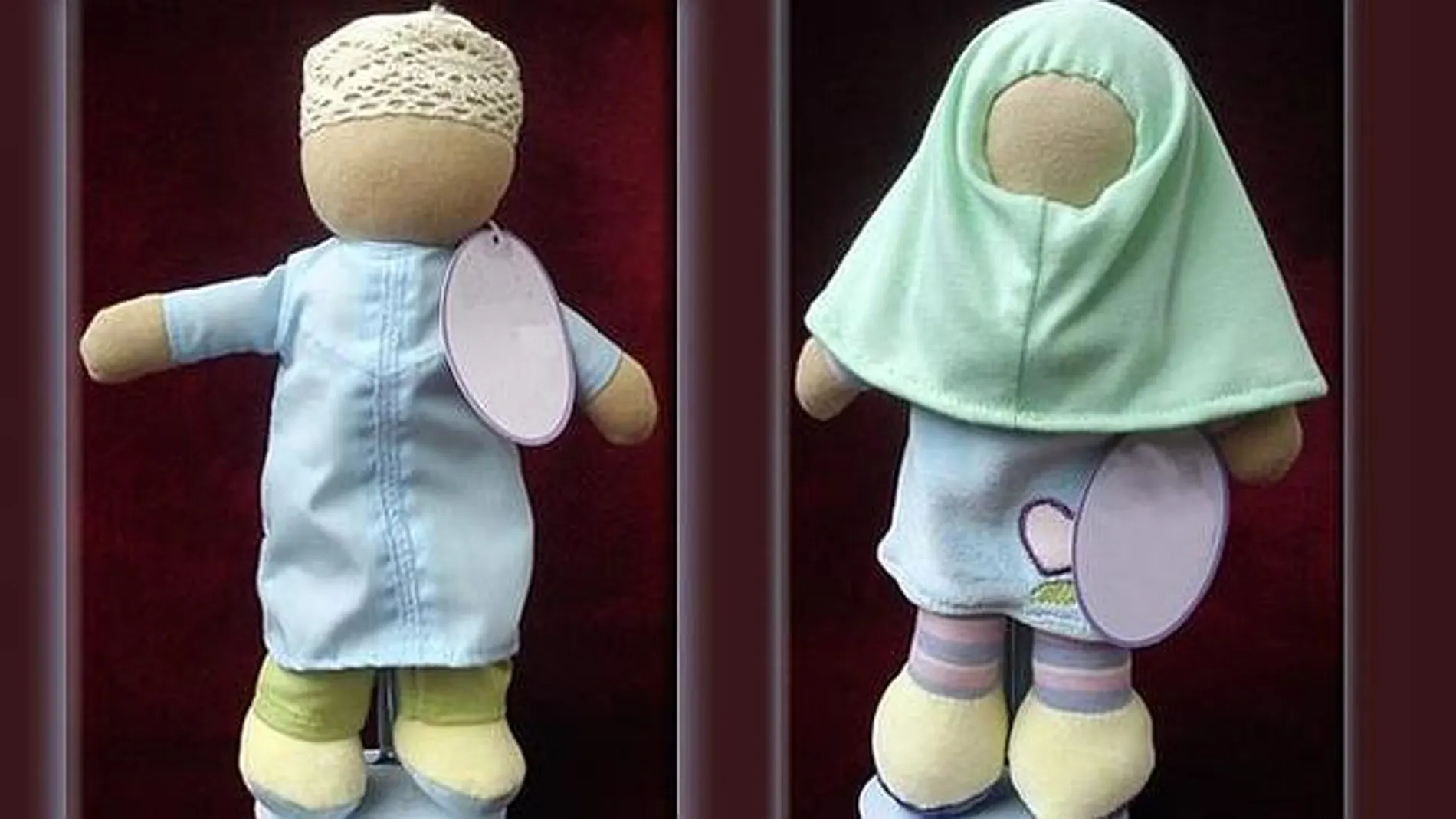 Muñecos islámicos de la serie 'Deenie Doll'. Muñecos islámicos de la serie 'Deenie Doll'.
