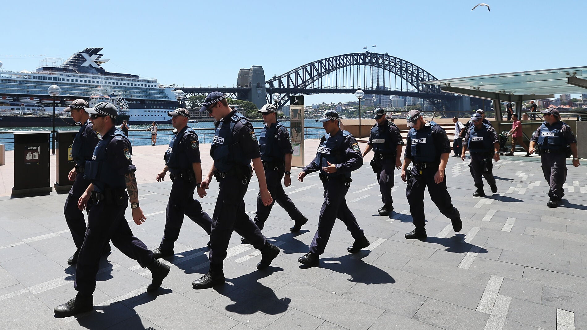La polic&iacute;a rastrea el centro de Sidney