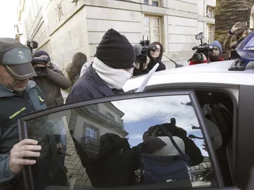 Miguel Rosendo, el líder de la Orden de los Miguelianos, pasa su primera noche en prisión Miguel Rosendo, el líder de la Orden de los Miguelianos, pasa su primera noche en prisión