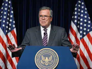 El hermano de George W. Bush, Jeb Bush El hermano de George W. Bush, Jeb Bush