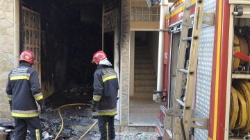 Incendio en Valencia