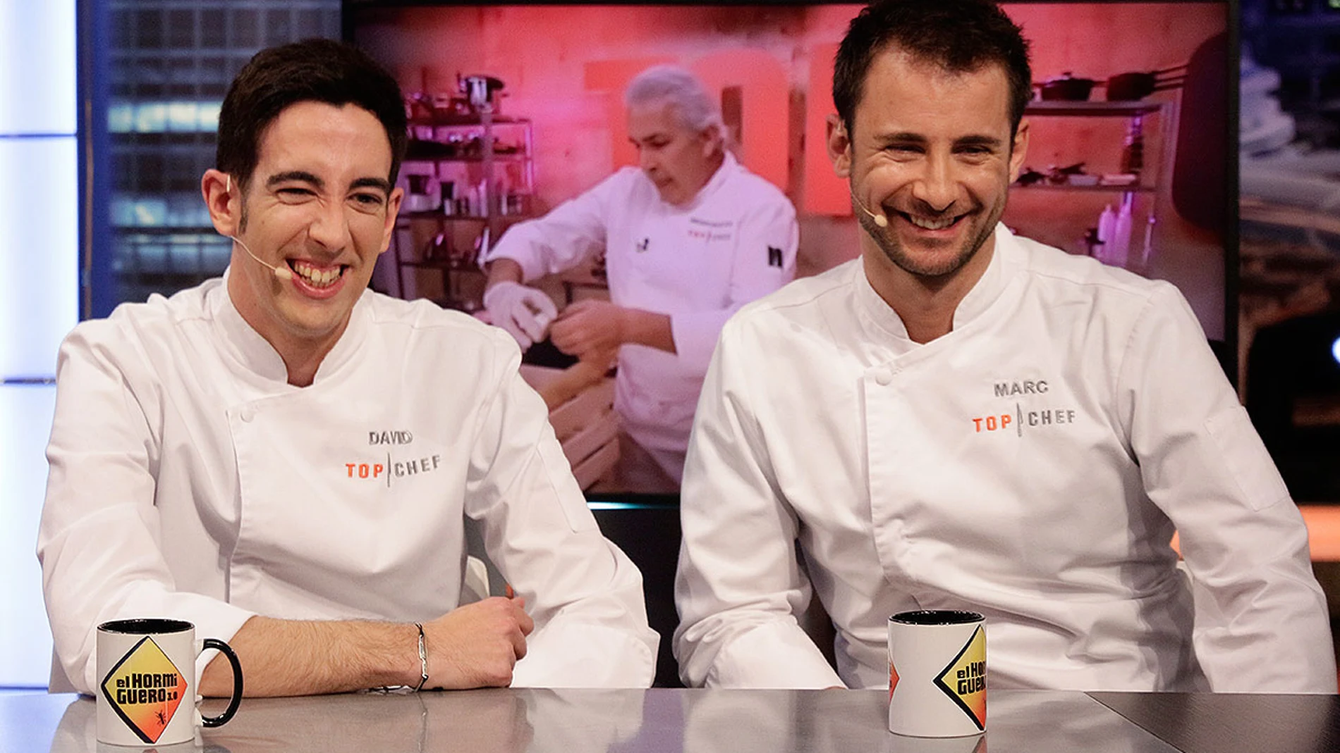 Marc y David, finalistas de Top Chef en El Hormiguero 3.0