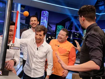David, Marc, Chicote, Motos y Marron en El Hormiguero 3.0 David, Marc, Chicote, Motos y Marron en El Hormiguero 3.0