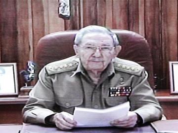 Comparecencia de Raúl Castro