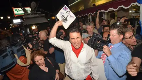 Disidentes cubanos en Miami. Disidentes cubanos en Miami.