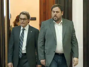 Artur Mas y Oriol Junqueras Artur Mas y Oriol Junqueras