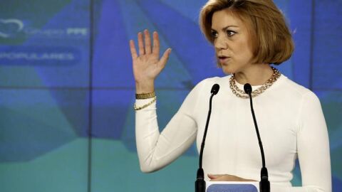 La secretaria general del Partido Popular, Mar&iacute;a Dolores Cospedal