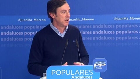 Rafael Hernando, en una comparecencia