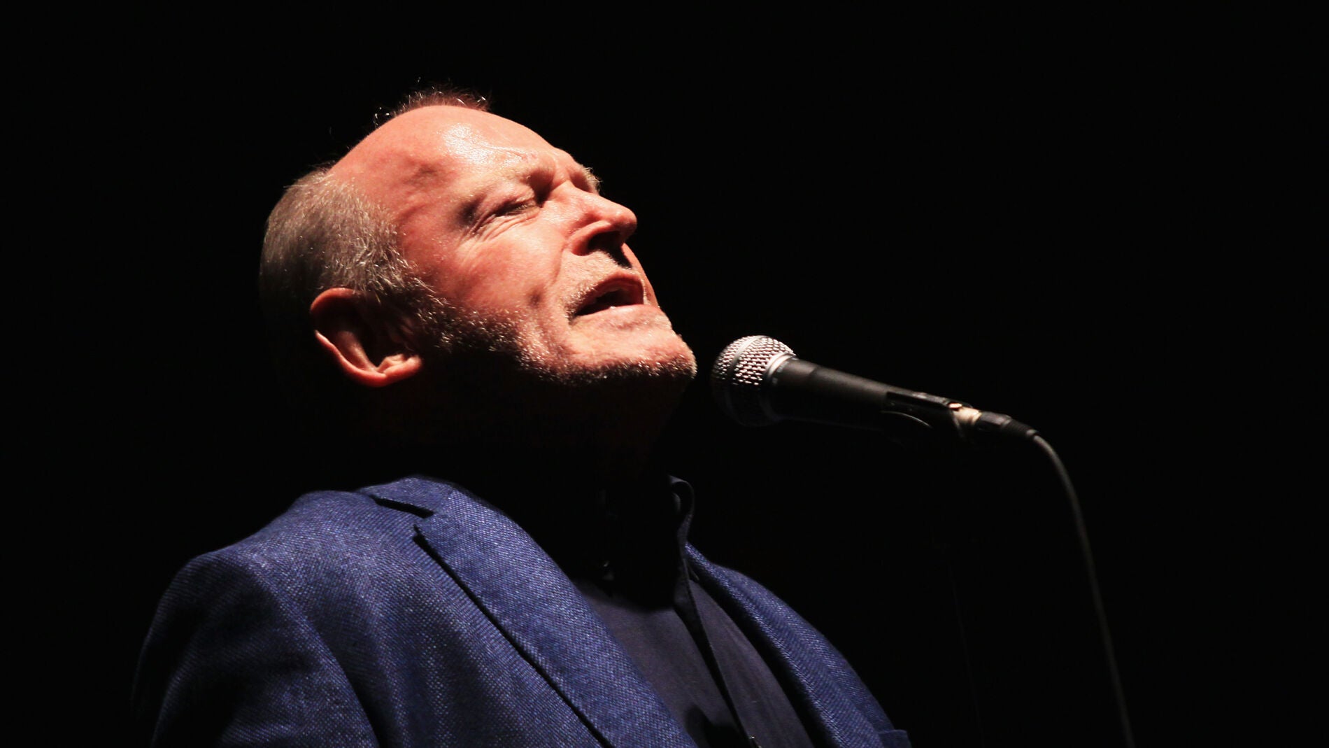 Joe Cocker, durante una de sus actuaciones