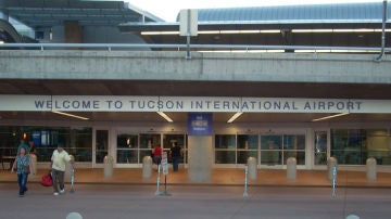 Aeropuerto internacional de Tucson (Arizona).