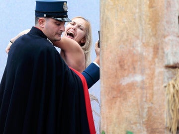 Gendarme detiene en el Vaticano a la supuesta miembro de Femen