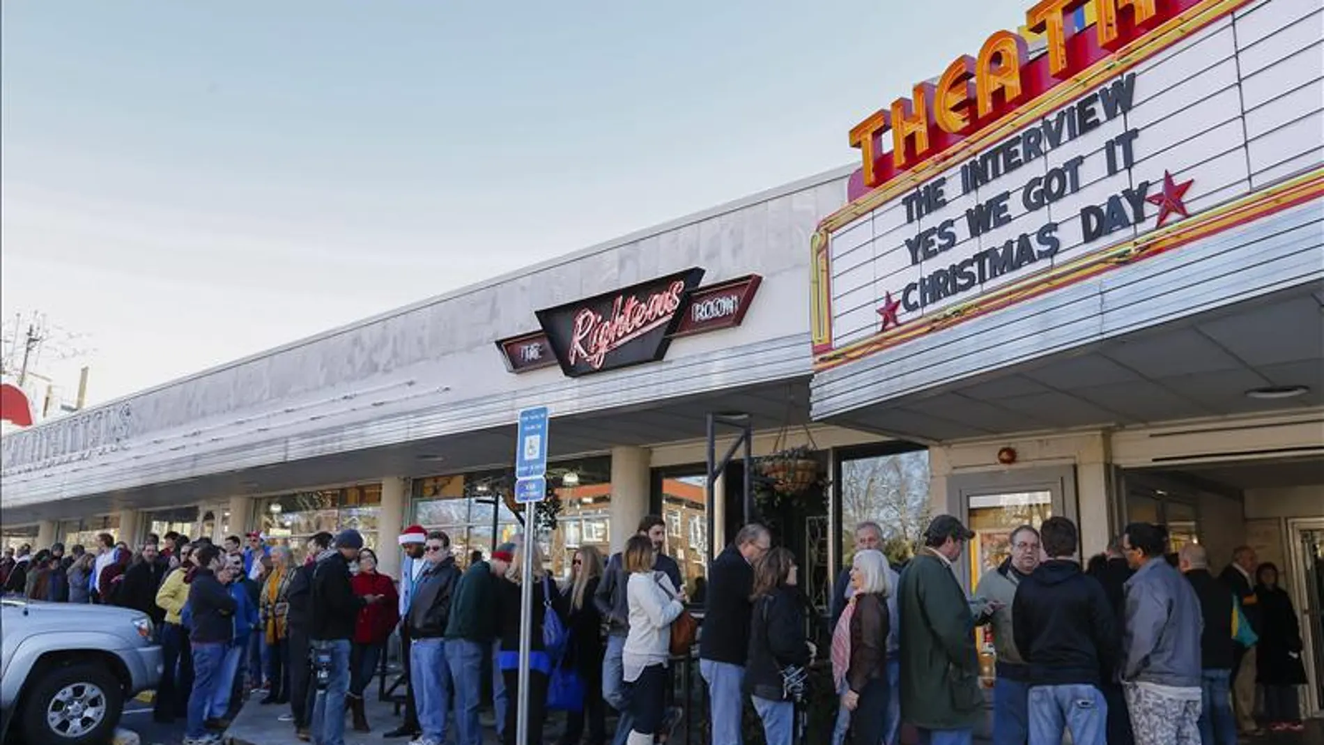 Salas de cine proyectan 'The Interview' Salas de cine proyectan 'The Interview'
