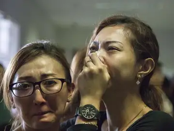 Familiares acaban de conocer la noticia de la desaparición Familiares acaban de conocer la noticia de la desaparición
