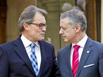 Artur Mas e Iñigo Urkullu