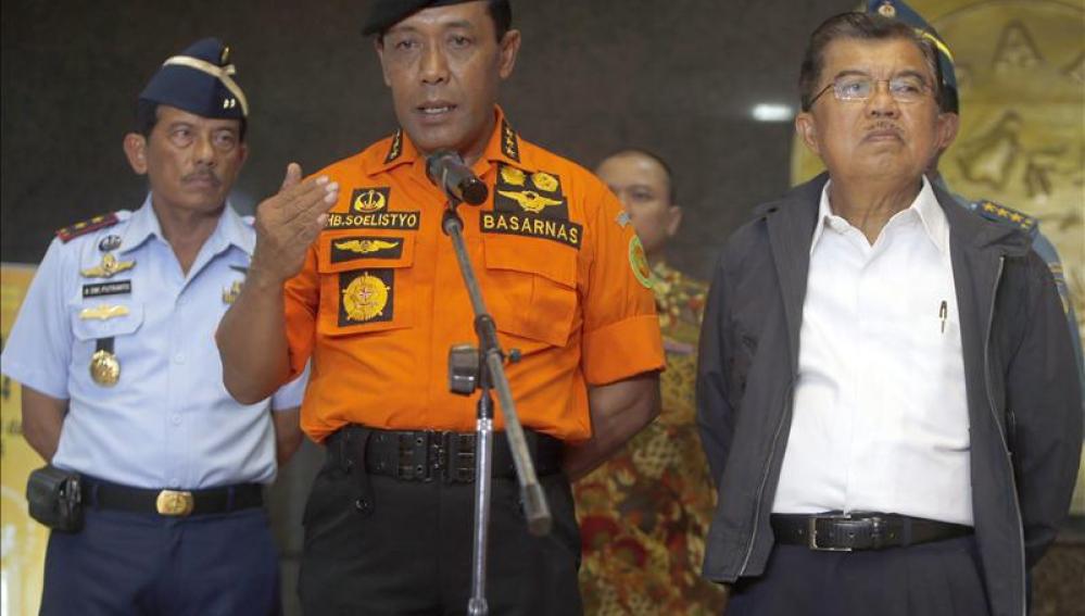 Las autoridades indonesias informan de la búsqueda