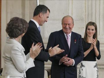 El Rey Juan Carlos I el día de su abdicación
