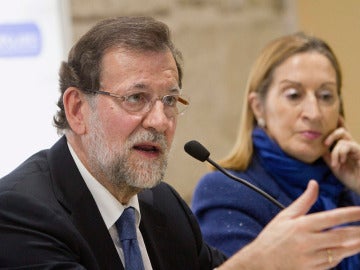 Mariano Rajoy interviene en la junta provincial del PP en Pontevedra 