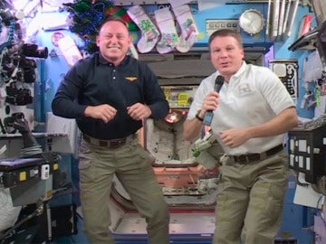 Wilmore y Virts, astrounautas de la NASA Wilmore y Virts, astrounautas de la NASA