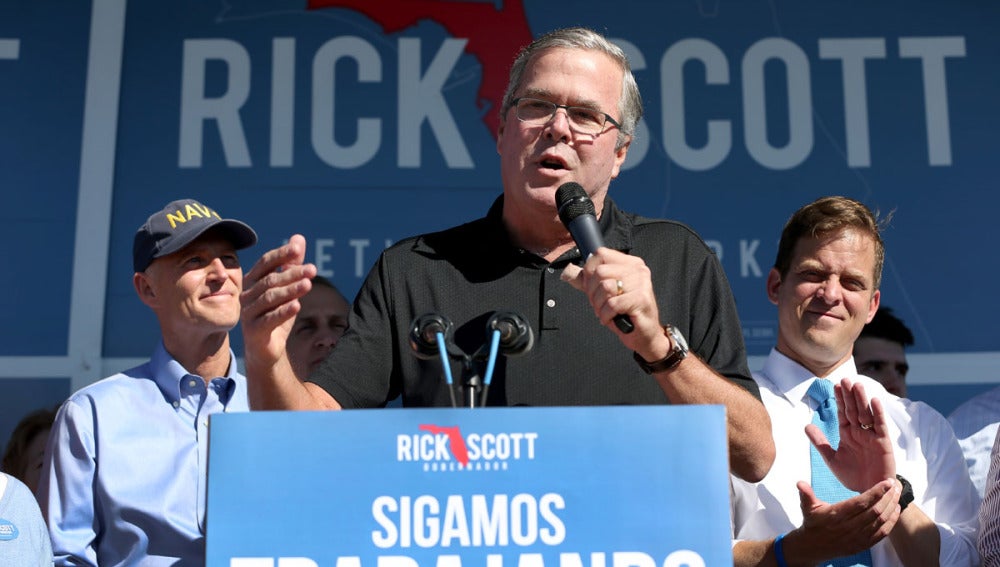 El gobernador de Florida, Jeb Bush