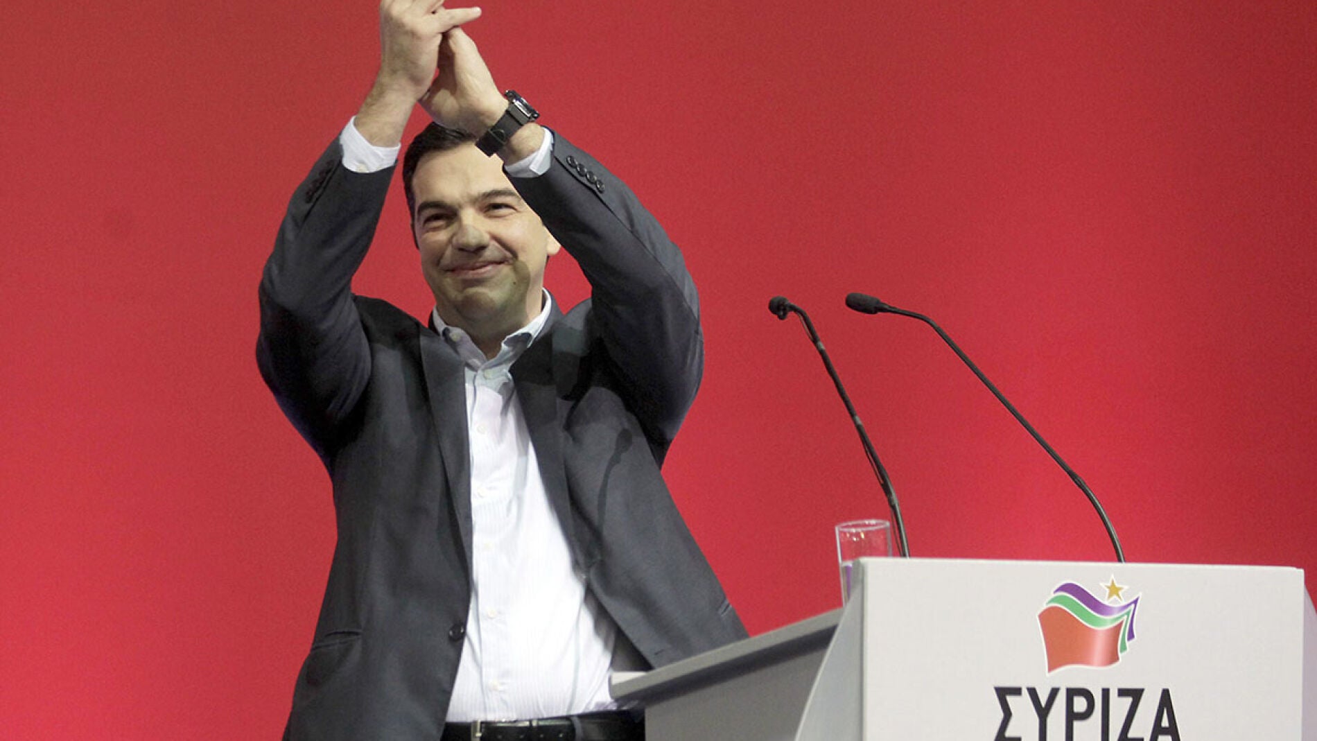 Tsipras, l&iacute;der de Syriza