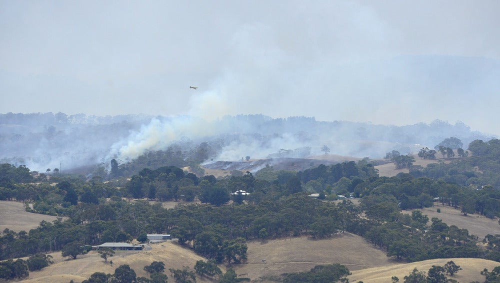 Incendios en el sur de Australia