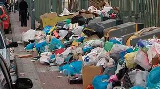 Basura en la calle Basura en la calle
