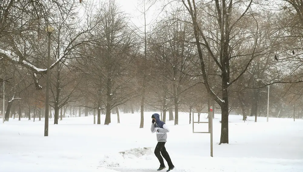 Practicando running en invierno Practicando running en invierno