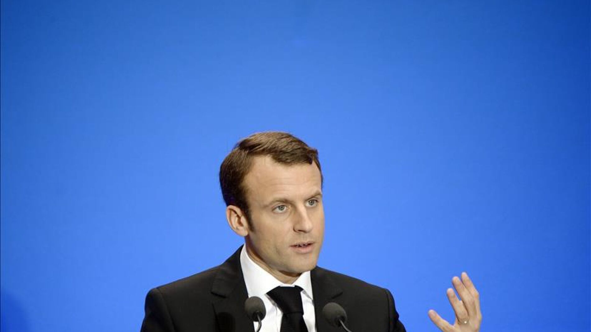 El ministro franc&eacute;s de Econom&iacute;a, Emmanuel Macron.