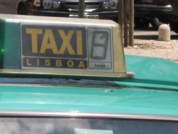 Taxi en Lisboa