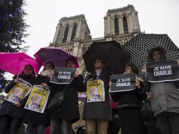 Movilizaciones por el ataque contra Charlie Hebdo