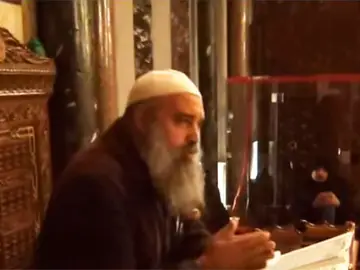 El jeque palestino Jaled Al Maghrabi. El jeque palestino Jaled Al Maghrabi.