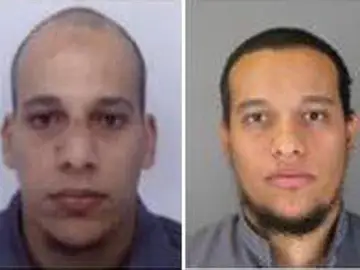 Cherif Kouachi, 32, y su hermano Said Kouachi, 34, sospechosos del ataque. Cherif Kouachi, 32, y su hermano Said Kouachi, 34, sospechosos del ataque.