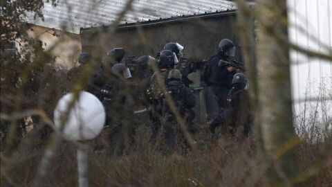 Asalto policial contra los hermanos Kouachi