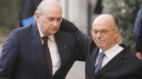 Fern&aacute;ndez D&iacute;az y Bernard Cazeneuve