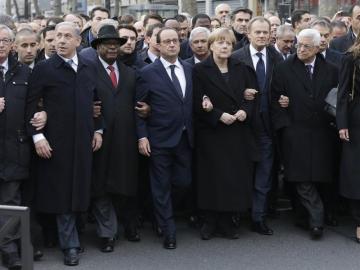 Los líderes mundiales, contra el terrorismo