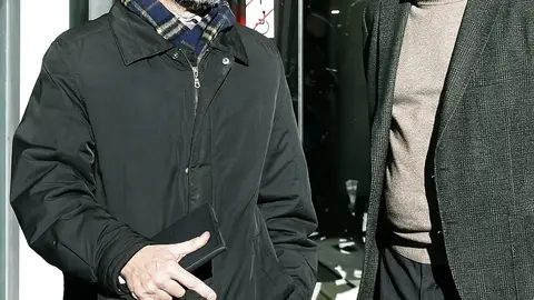 Oriol Pujol a la salida de los juzgados Oriol Pujol a la salida de los juzgados