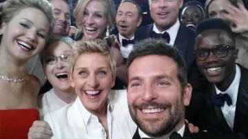 Selfie de actores de Hollywood