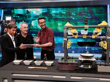 Ferran Adrià, Pablo Motos y Marron en El Hormiguero 3.0 Ferran Adrià, Pablo Motos y Marron en El Hormiguero 3.0